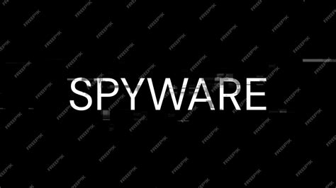 Premium Photo | 3D rendering spyware text with screen effects of ...