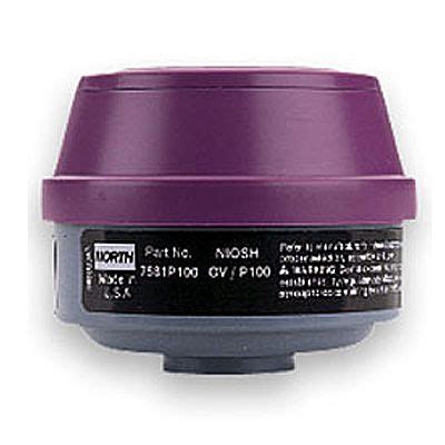 North Organic Vapor Respirator Cartridges Honeywell N75001L