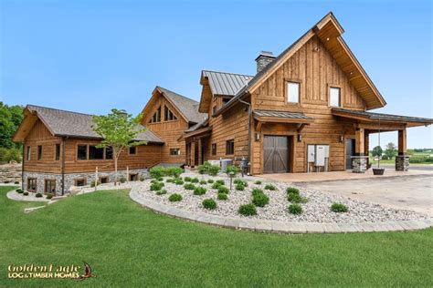 Timber Frame Home & Log Cabin Image Gallery | Golden Eagle