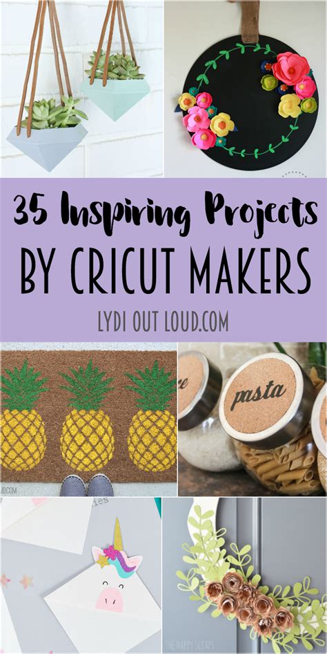 35 Inspiring Projects by Cricut Makers - Lydi Out Loud