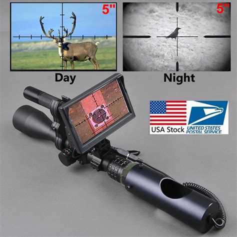 Night Vision Riflescope Hunting Scopes Optics Sight Tactical 850nm ...