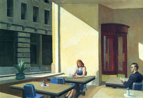 Sunlights in Cafeteria - Edward Hopper - WikiArt.org