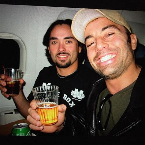 Great photo of Rogan and Eddie Bravo going to the first UFC at MGM ...