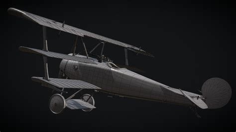 Fokker DR1 Triplane - 3D model by Dimitri Porzio (@ploopers) [087ac61 ...