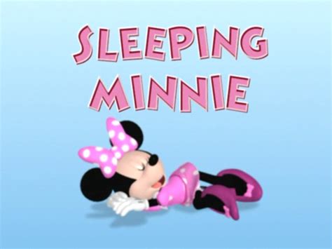 Sleeping Minnie - DisneyWiki