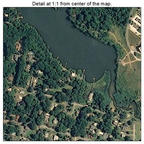 Aerial Photography Map of Highland Beach, MD Maryland