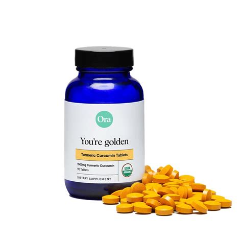 Ora Organic You're Golden Turmeric Curcumin Pills | NTUC FairPrice