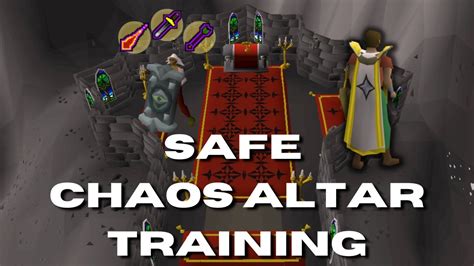 Safest Chaos Altar Training Method | OSRS Prayer Training Guide - YouTube