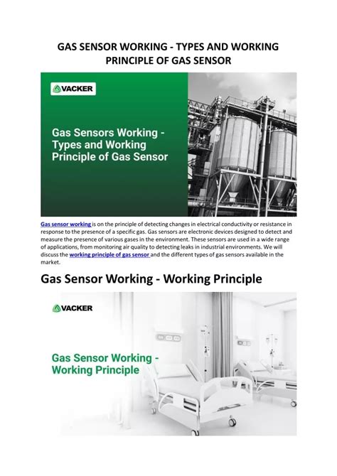 PPT - Gas Sensor Working - Types And Working Principle Of Gas Sensor ...