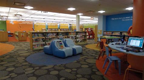 Arlington Heights Public Library | School library design, School ...