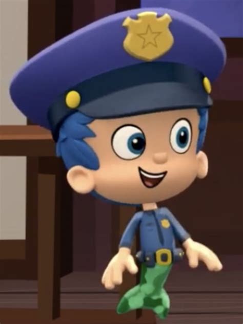 Police Officer Gil in 2022 | Guppy, Bubble guppies, Mario characters