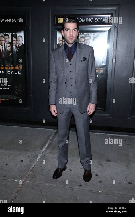 Zachary Quinto at arrivals for MARGIN CALL Premiere, Landmark's ...