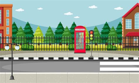 Flat Background, City Background, Cartoon Background, Animation ...