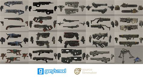 [DL] DOOM Weapons (Props) by Stefano96 on DeviantArt