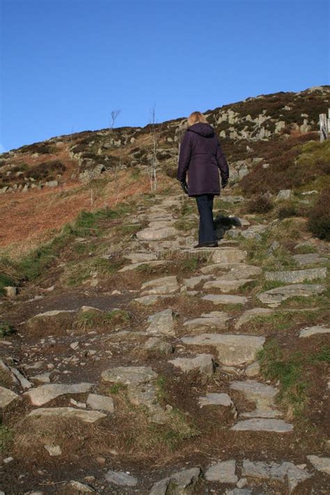 Hill Walking. stock image. Image of district, england - 1962085