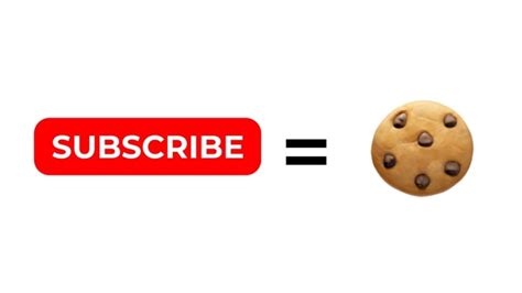 Subscribe for a cookie 🍪 - YouTube