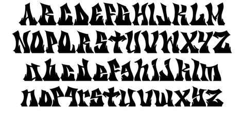 KZ Gravity font by Kazuyoshi Ishikawa - FontRiver