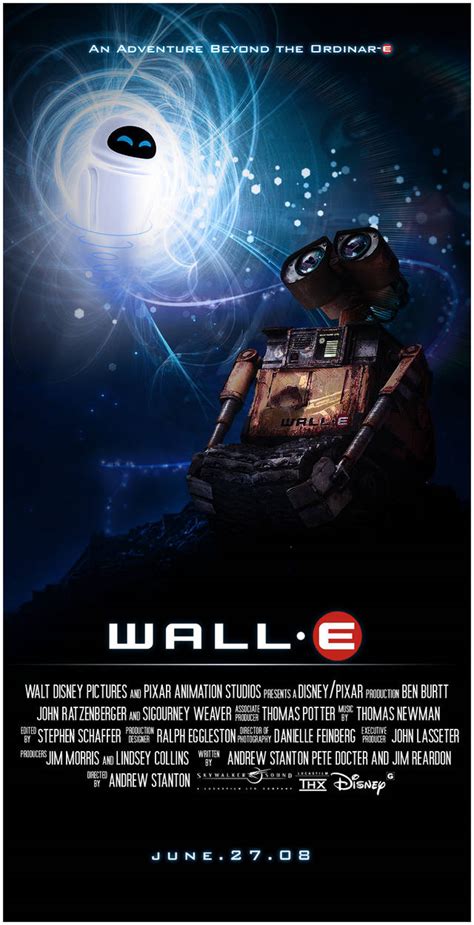 Wall.E Movie Poster by thekellz on DeviantArt