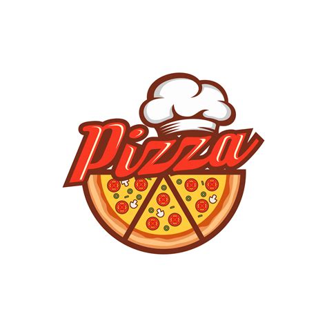 Pizza logo design template vector illustration 7944090 Vector Art at ...