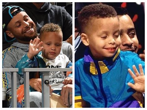 Stephen Curry Shares Amazing Pictures Of Himself With His Son Canon And ...