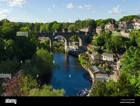 Knaresborough viaduct hi-res stock photography and images - Alamy