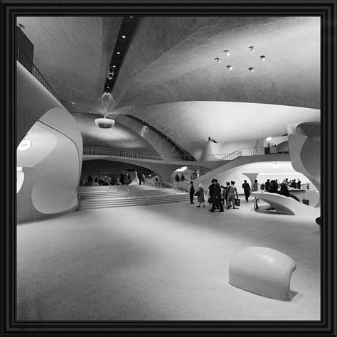 The Trans World Airlines Terminal at Idlewild Airport in New York, 1958 ...