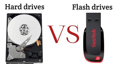 Hard drives vs flash drives|difference between hard drives and flash ...