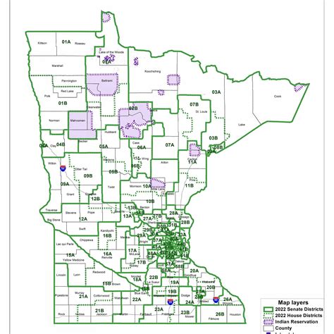 Minnesota Senate District Map - Lydie Romonda