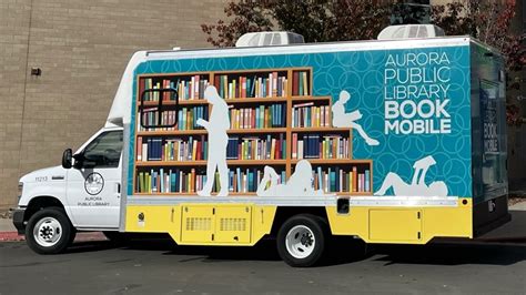 Aurora Public Library launches new bookmobile with a city tour | 9news.com