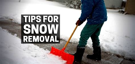 5 Helpful Snow Removal Tips for This Winter | Handyman Connection