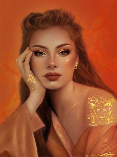 golden Leo in 2020 | Zodiac leo art, Zodiac art, Girls cartoon art