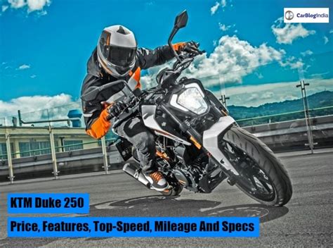 KTM Duke 250 Price, Top Speed, Mileage, Specifications And Features ...