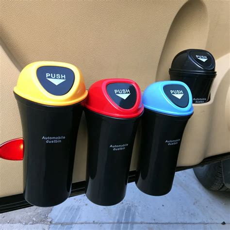 Car Trash Can Organizer Garbage Holder Automobiles Storage Bag ...