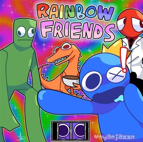 Rainbow friends в 2022 г | Друзья, Наруто