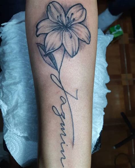 Top 55 Best Jasmine Flower Tattoo Ideas – [2020 Inspiration Guide ...