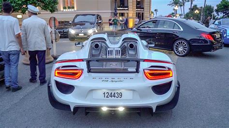 Porsche 918 Weissach Package in Monaco : r/exoticspotting