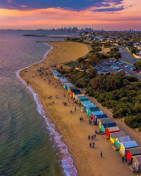 Brighton Beach, Melbourne, Australia. Photo by rayofmelbourne via IG ...