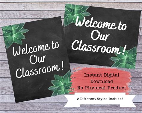 Welcome to Our Class Class Poster Classroom Signs Classroom | Etsy