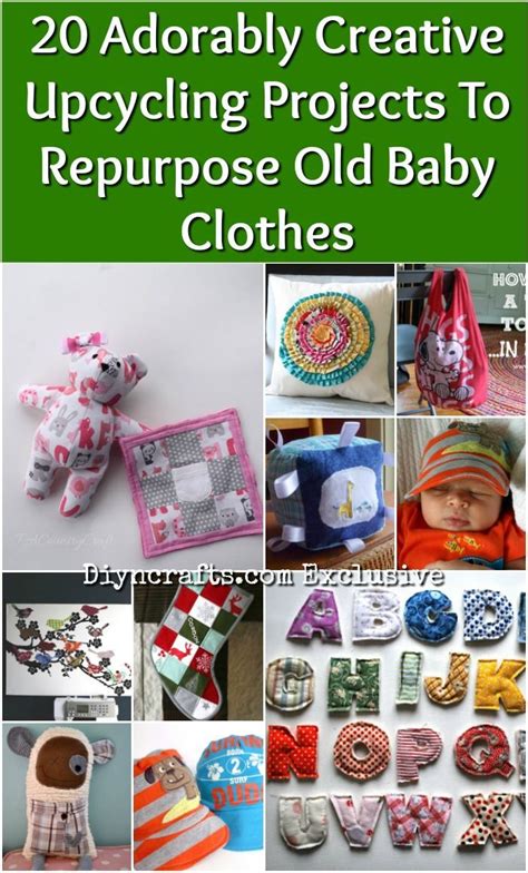 20 Adorably Creative Upcycling Projects To Repurpose Old Baby Clothes ...