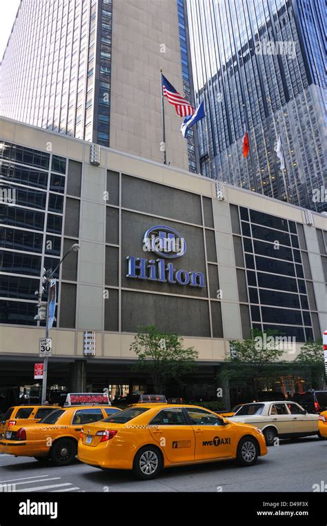 Hilton Hotel, New York City, USA Stock Photo - Alamy