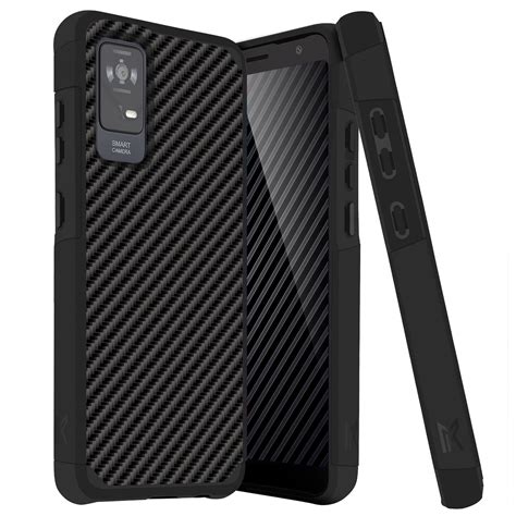 TJS for TCL ION X / ION V Phone Case, Magnetic Support Dual Layer Drop ...