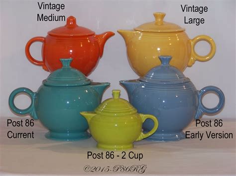 Fiesta® Teapot Comparison | Tea pots, Fiesta dinnerware, Fiesta kitchen