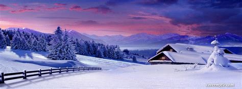 Snowy Sunset Facebook Covers, Snowy Sunset FB Covers, Snowy Sunset ...