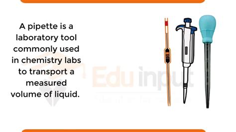 Pipette-Principle, Types, and Uses