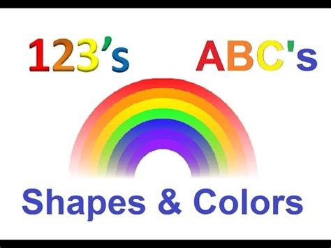 ABC's, Shapes, Colors, and 123's - YouTube