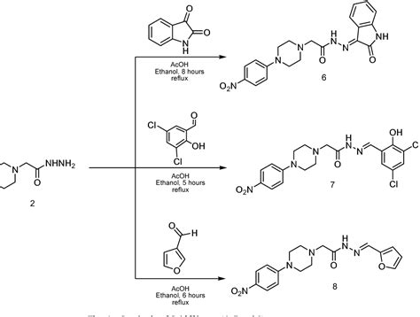 [PDF] DESIGN AND SYNTHESIS OF SOME PIPERAZINE HYBRID MOLECULES ...