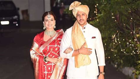 Dia Mirza, husband Vaibhav Rekhi look stunning in first post-wedding ...