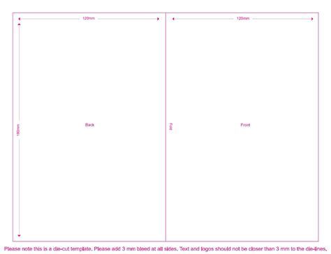 Folding Booklet Template Database