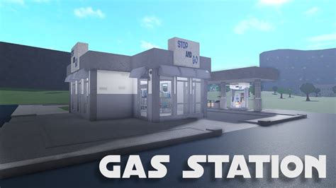 Building a Gas Station in Bloxburg!! - YouTube