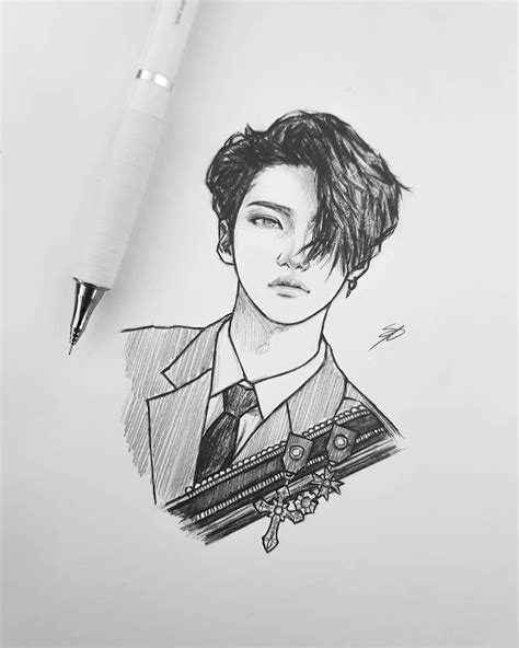 Nikki • on Instagram: “Seonghwa ♡ #ateez #ateezfanart #fanart #seonghwa ...